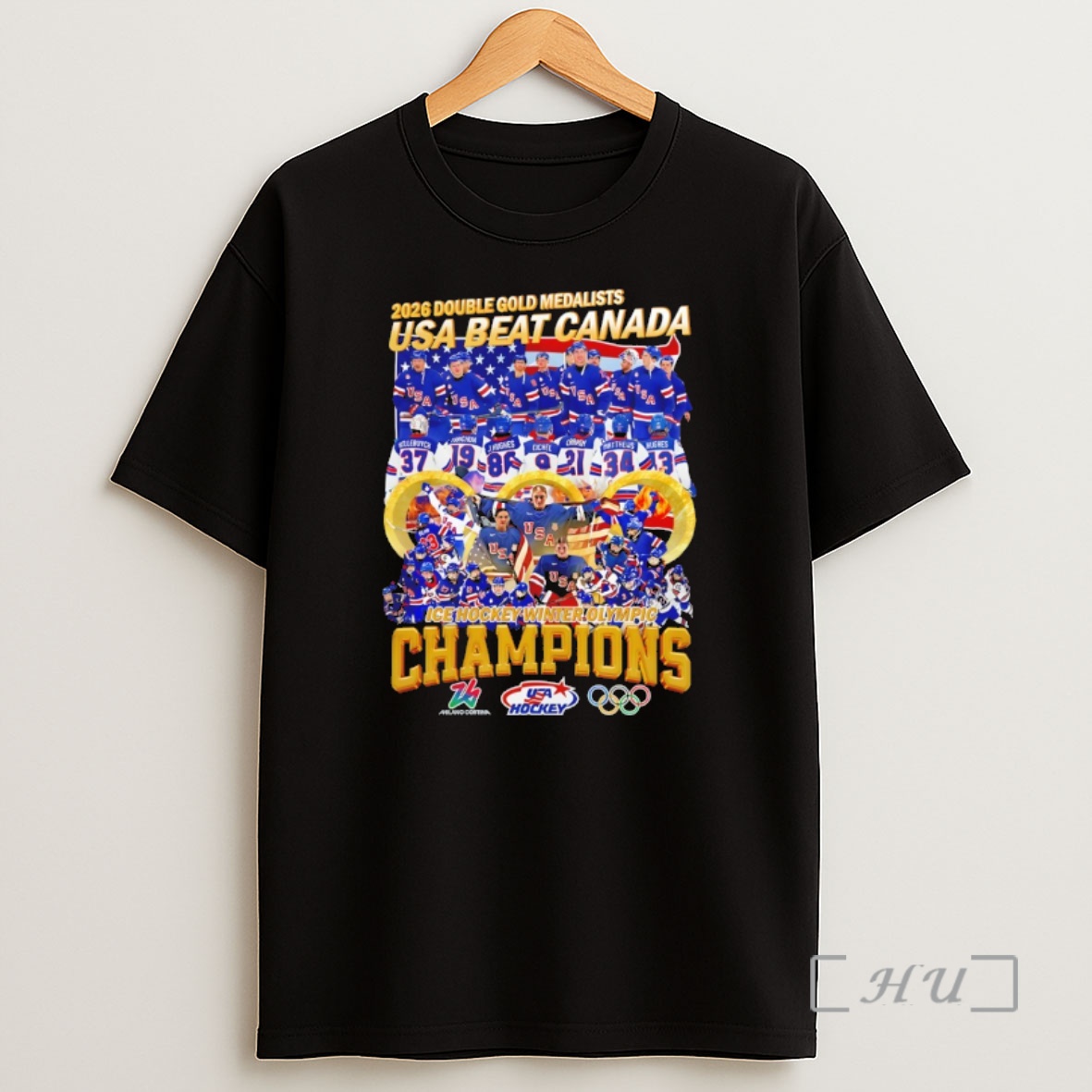 Officials Usa Hockey Olympic 2026 Double Gold Medalists Usa Beat Canada Ice Hockey Winter Olympic Champions Shirt Sweatshirt Tee