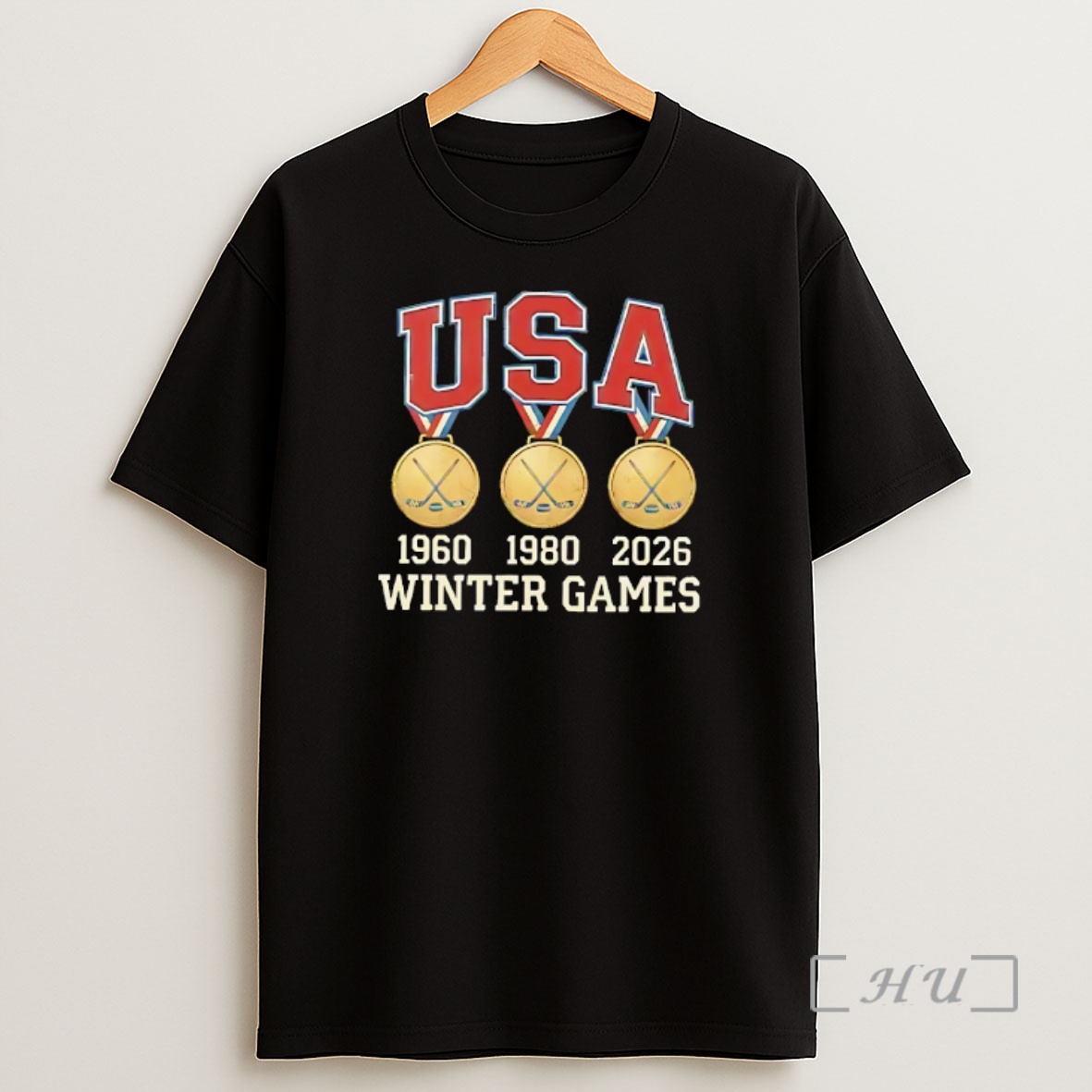 Officials Usa Hockey Miracle On Ice 1980 1960 2026 Gold Medals Shirt Sweatshirt Tee