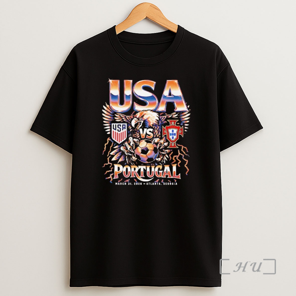 Officials Usmnt Vs Portugal 2026 Match Up Shirt Sweatshirt Tee