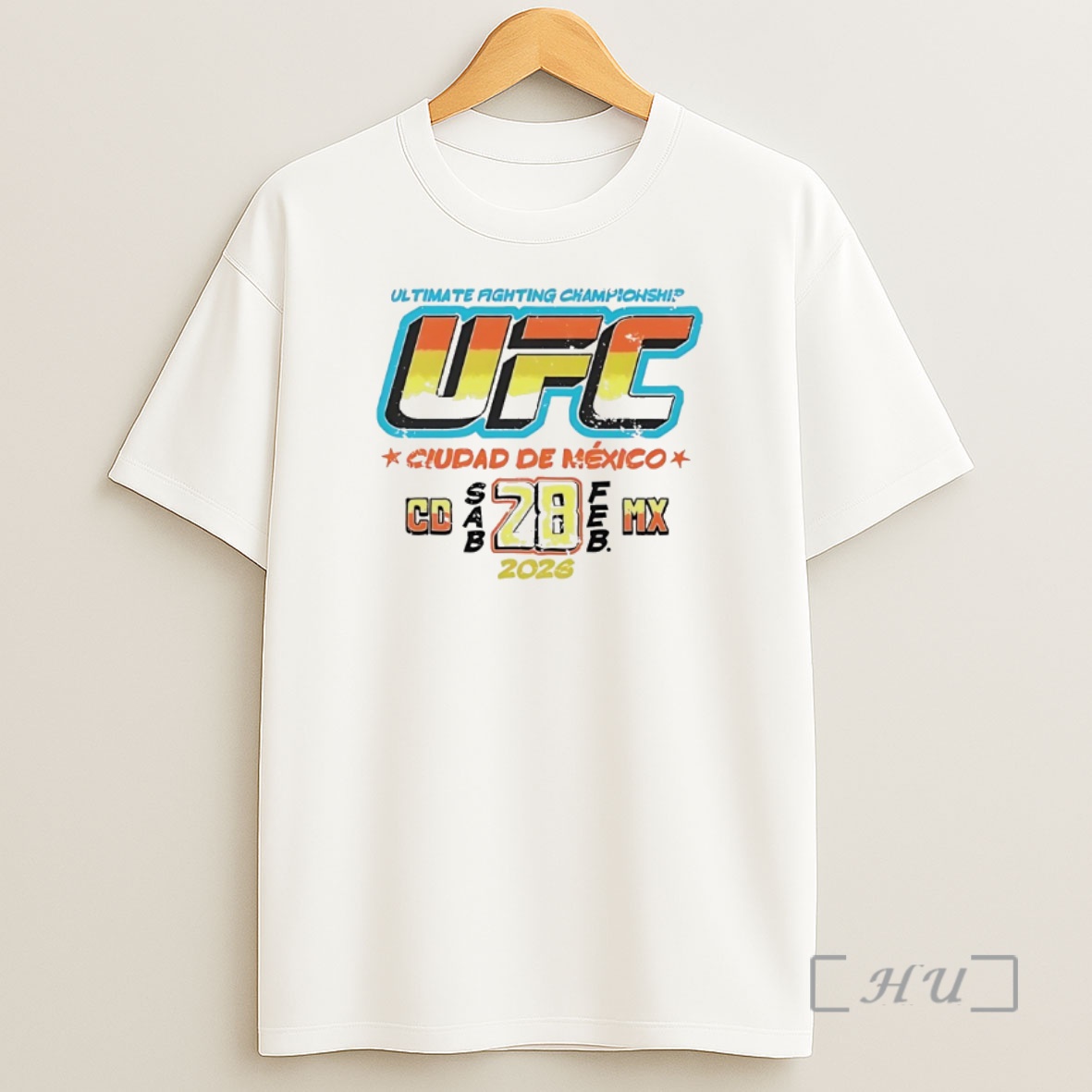Officials Ultimate Fighting Championship Ciudad De Mexico 2026 Shirt Sweatshirt Tee