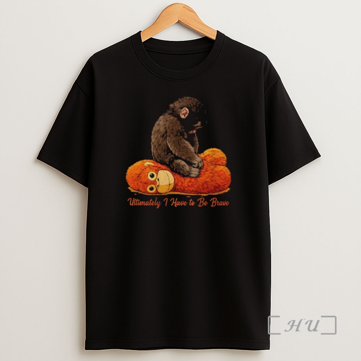 Officials Ultimately I Have To Be Brave Punch Monkey Shirt Sweatshirt Tee
