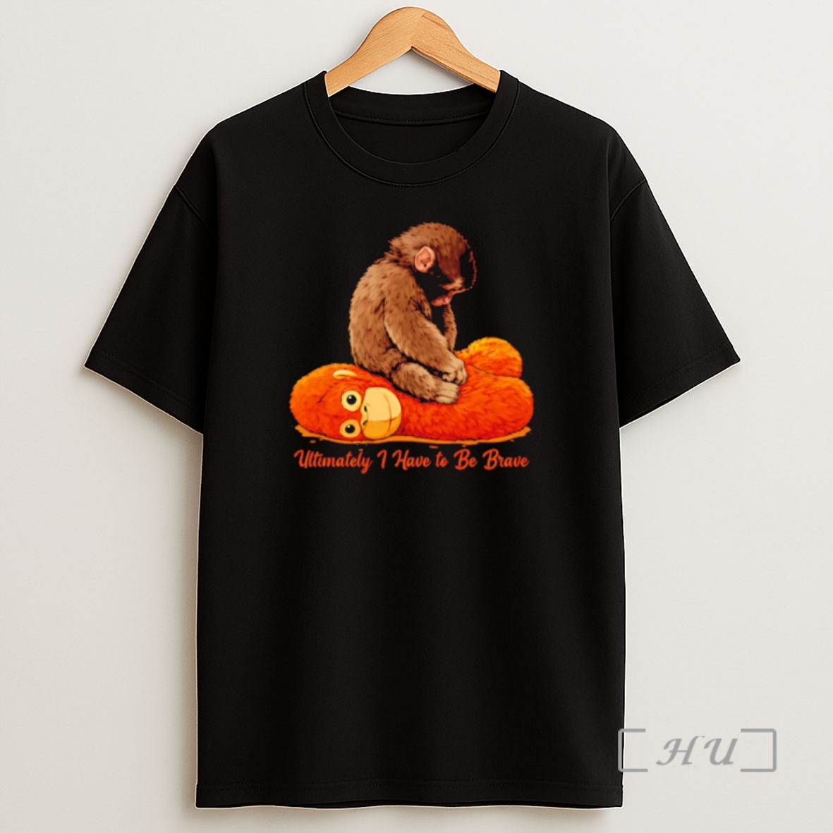 Officials Ultimately I Have To Be Brave Punch Monkey Vintage Shirt Sweatshirt Tee