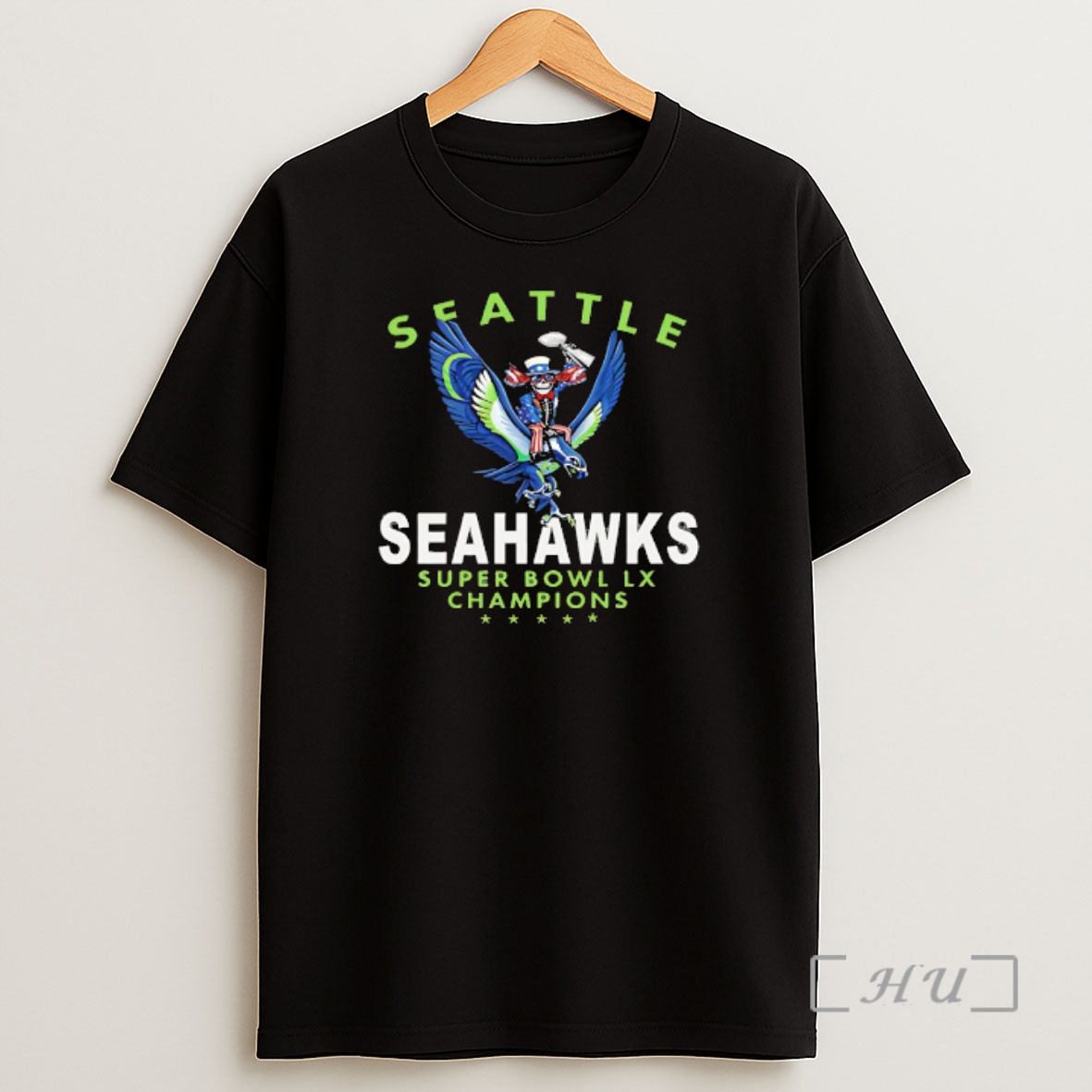 Officials Uncle Sam Grateful Dead Seattle Seahawks Super Bowl Lx Champions Shirt Sweatshirt Tee