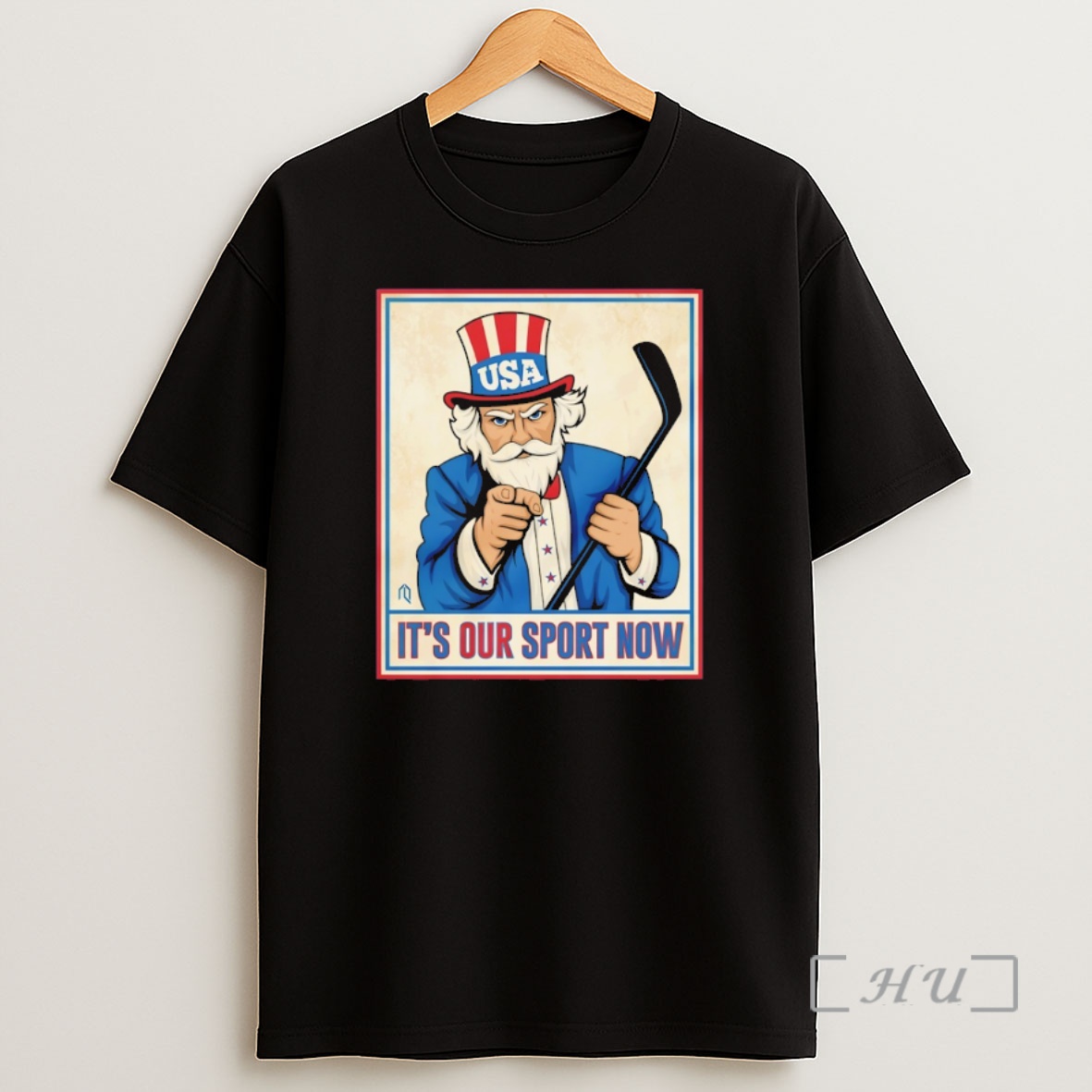 Officials Uncle Sam Usa Hockey Its Our Sport Now Olympic 2026 Shirt Sweatshirt Tee