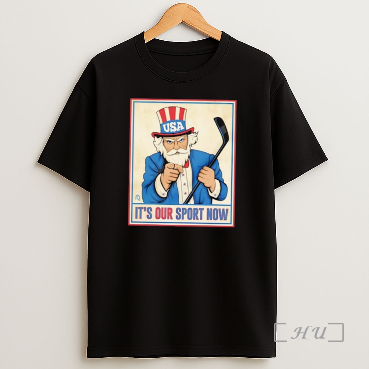 Officials Uncle Sam Usa Its Our Sport Now Hockey Shirt Sweatshirt Tee
