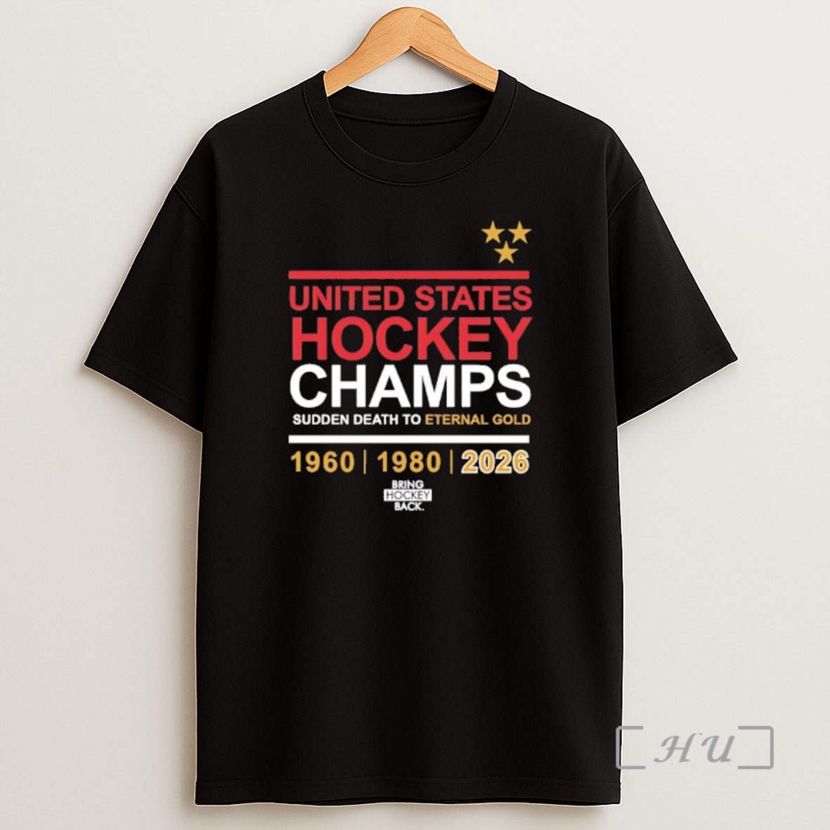 Officials United States Hockey Champs Sudden Death To Eternal Gold 1960 1980 2026 Shirt Sweatshirt Tee