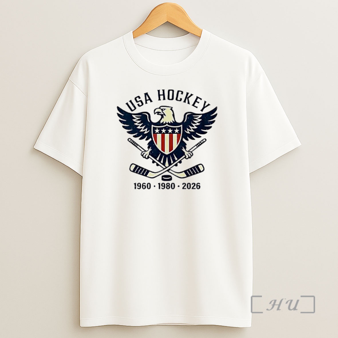 Officials Usa Hockey Eagle 1960 1980 2026 Shirt Sweatshirt Tee