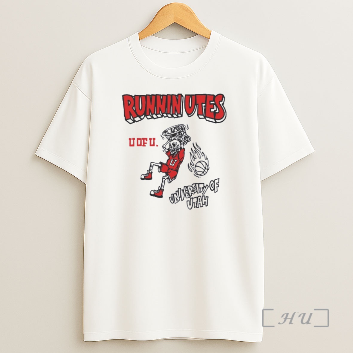 Officials Utah Skeleton Runnin Utes U Of U Shirt Sweatshirt Tee