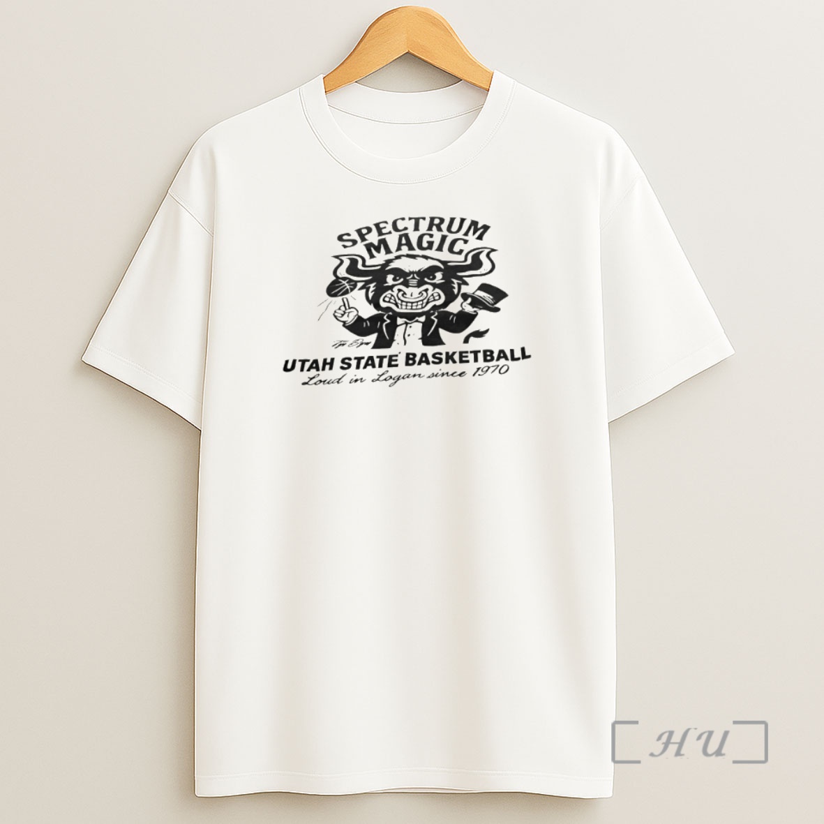 Officials Utah State Basketball Spectrum Magic Loud In Logan Since 1970 Shirt Sweatshirt Tee