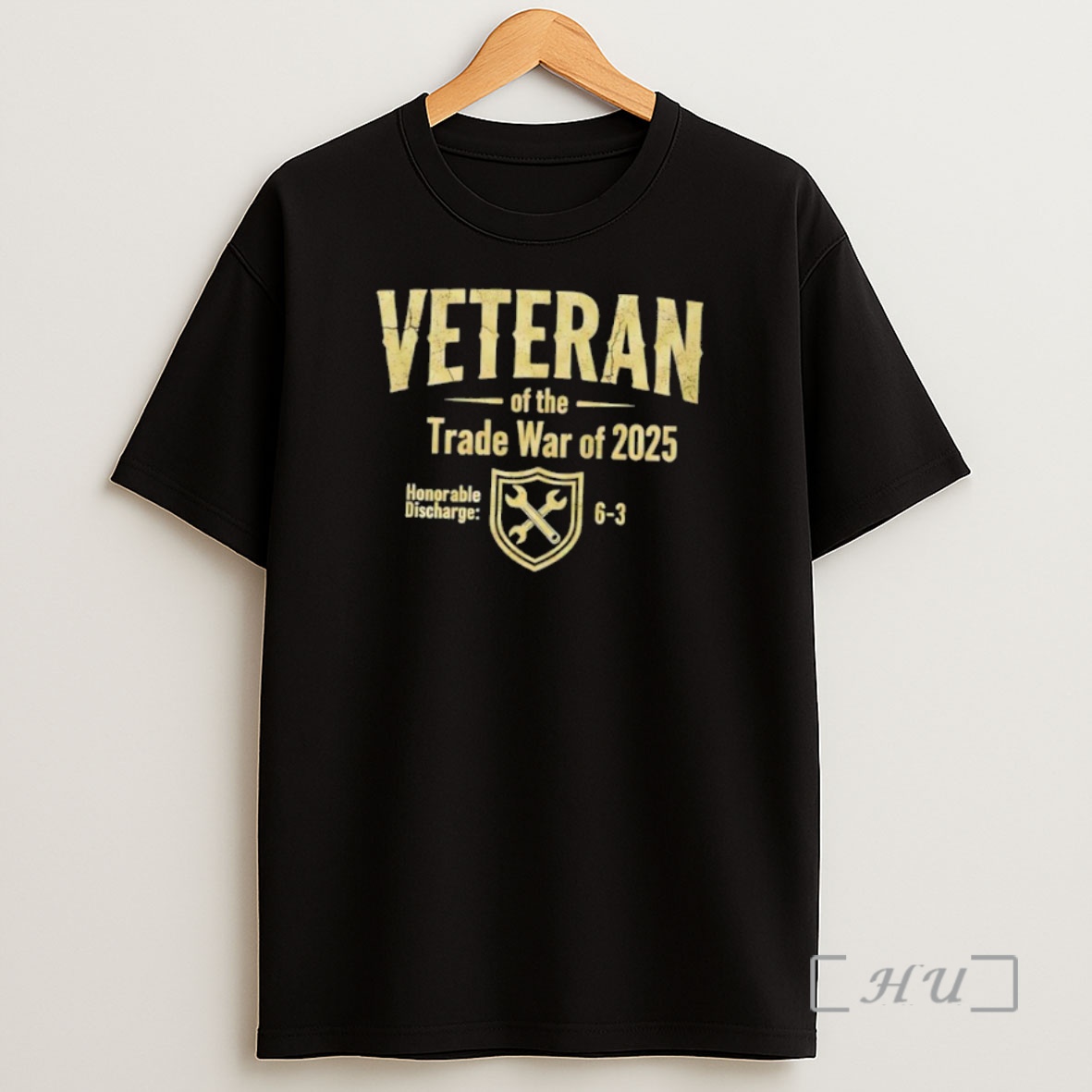 Officials Veteran Of The Trade War Of 2025 Honorable Discharge 6 3 Logo Shirt Sweatshirt Tee