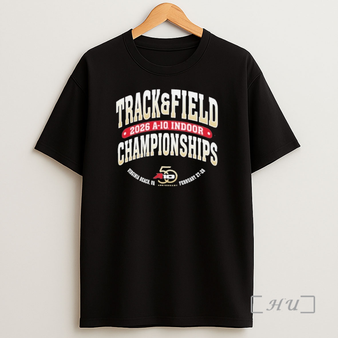 Officials Virginia Beach Va 2026 A 10 Indoor Track Field Championship Shirt Sweatshirt Tee