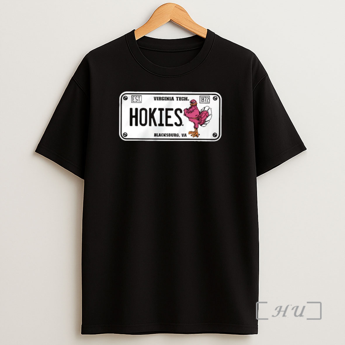 Officials Virginia Tech Hokies Mascot Blacksburg Va Est 1872 Shirt Sweatshirt Tee