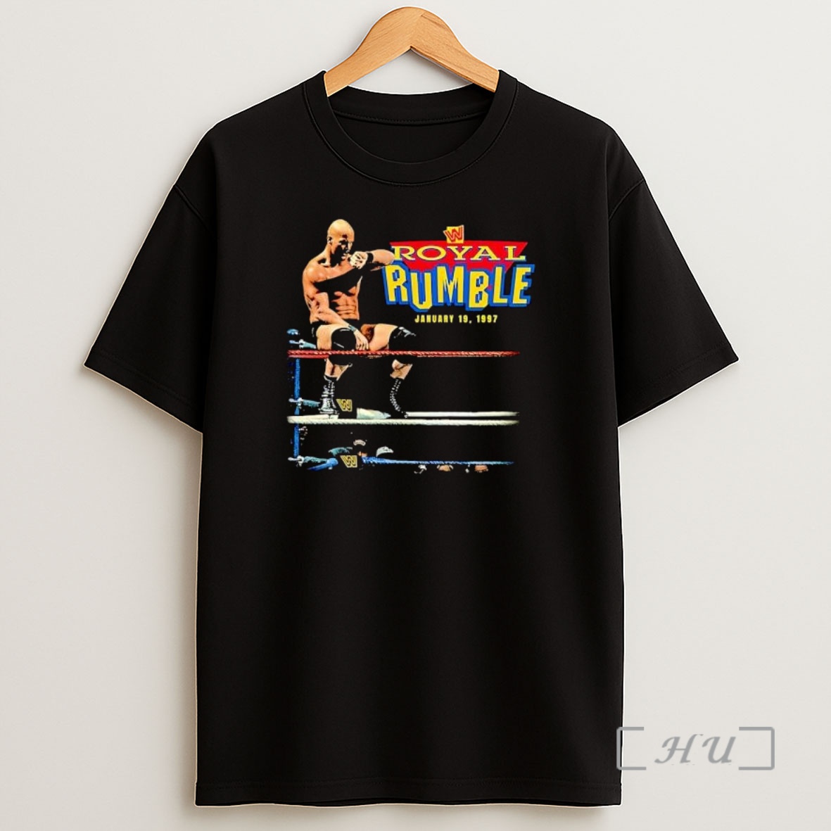 Officials Wwe Royal Rumble January 19 1997 Stone Cold Steve Austin Shirt Sweatshirt Tee