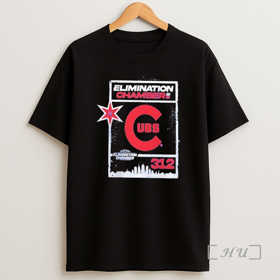 Officials Wwe X Chicago Cubs Elimination Chamber 2026 Shirt Sweatshirt Tee