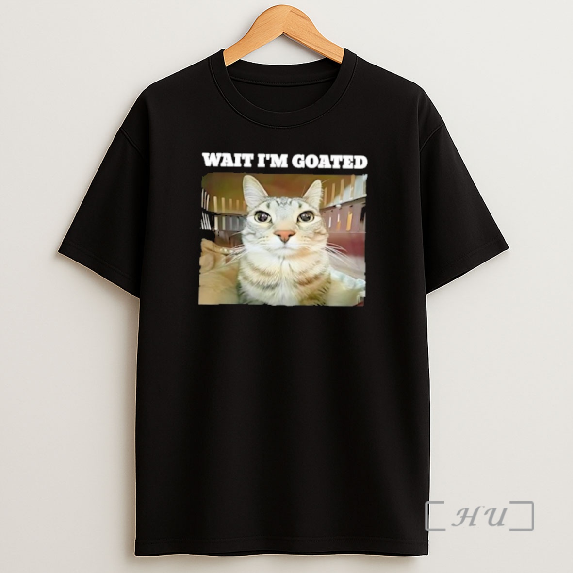 Officials Wait Im Goated Funny Tabby Cat Expression Shirt Sweatshirt Tee
