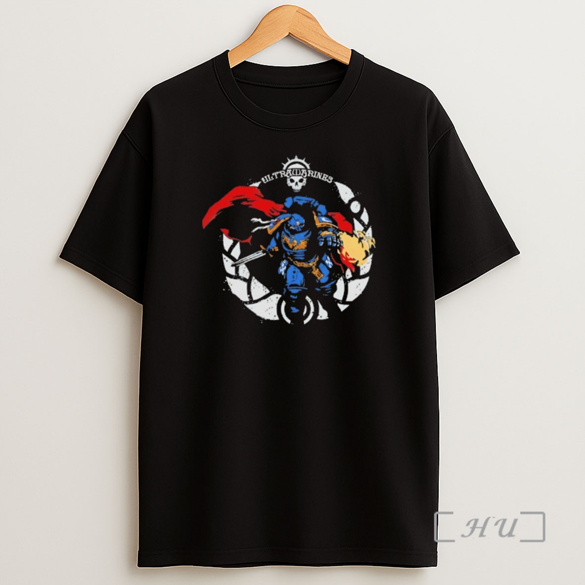 Officials Warhammer Ultramarines To Go With Helmet Shirt Sweatshirt Tee
