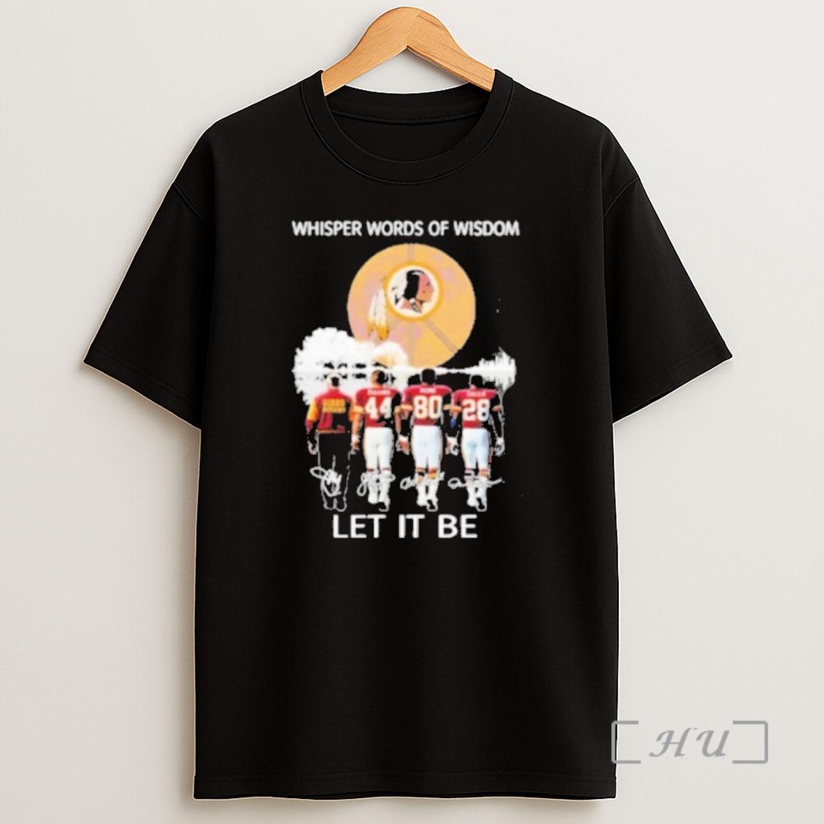 Officials Washington Commanders Coach And Players Whisper Words Of Wisdom Let It Be Signature Shirt Sweatshirt Tee