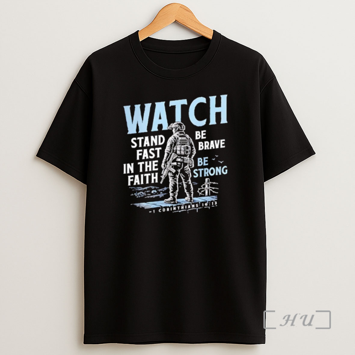 Officials Watch Stand Fast In The Faith Be Brave Be Strong Shirt Sweatshirt Tee