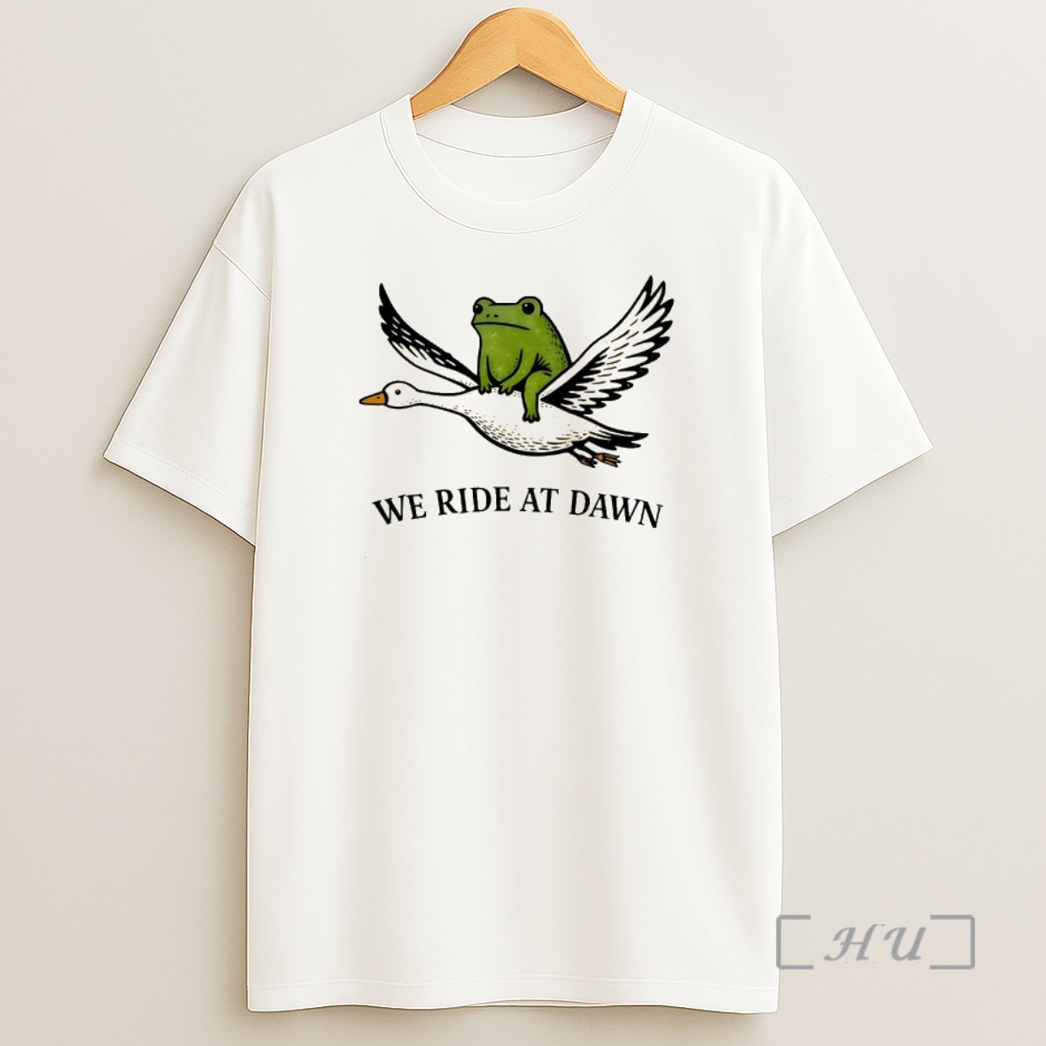 Officials We Ride At Dawn Frog And Goose Shirt Sweatshirt Tee