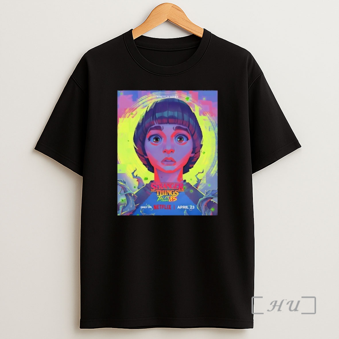 Officials Will Byers Character Stranger Things Tales From 85 Premieres April 23 2026 Shirt Sweatshirt Tee