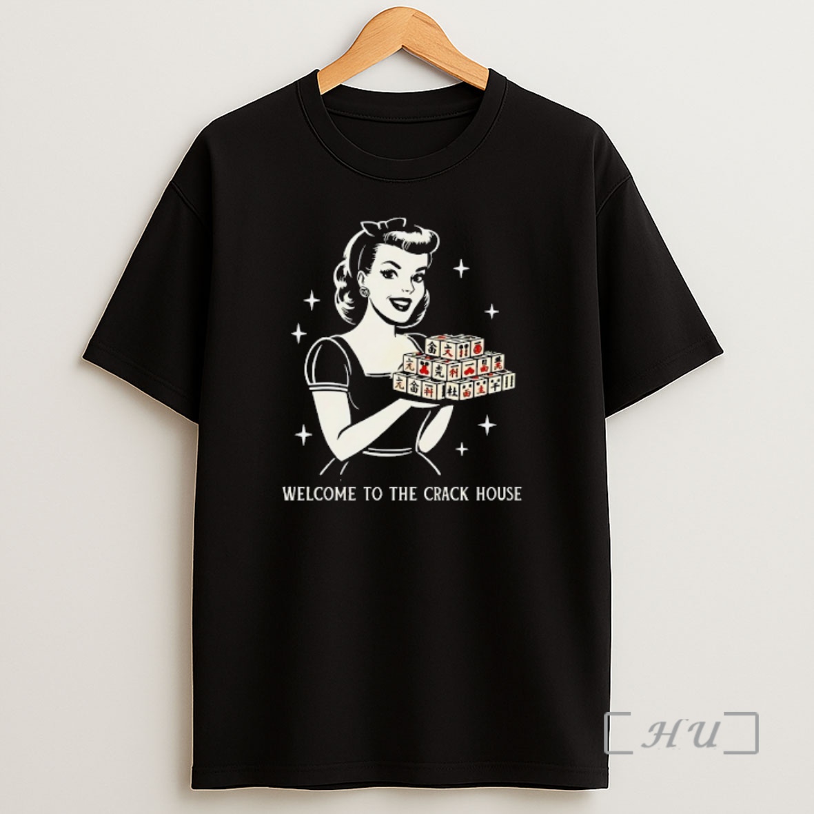 Officials Women Holding Mahjong Welcome To The Crack House Vintage Shirt Sweatshirt Tee