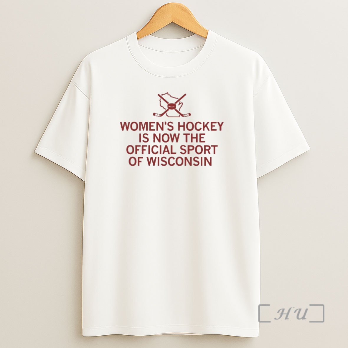 Officials Womens Hockey Sport Of Wisconsin Shirt Sweatshirt Tee