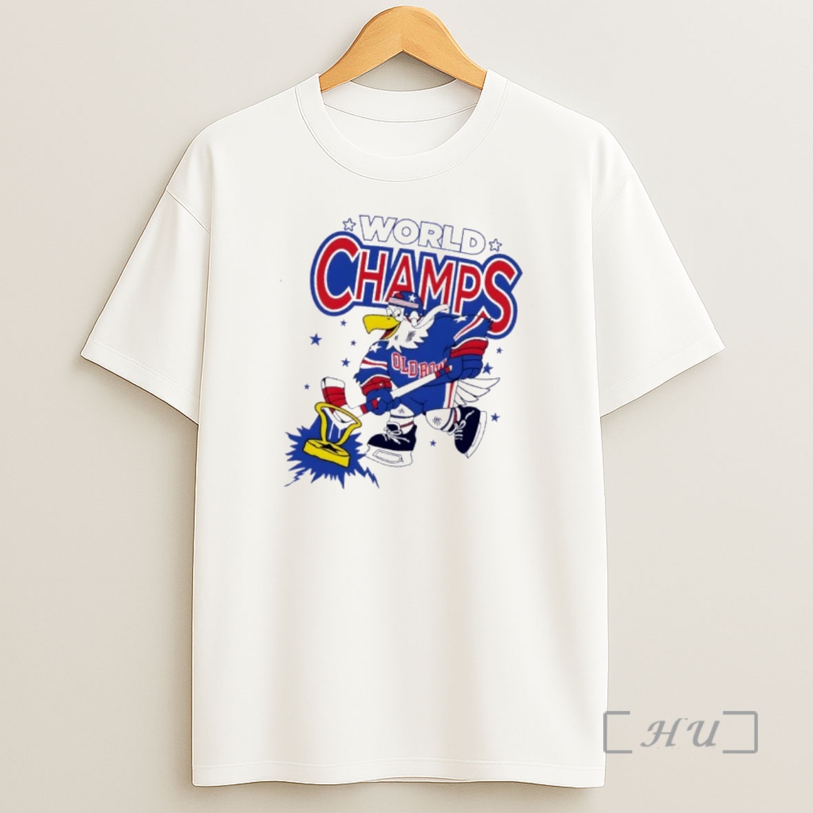 Officials World Champs Eagle Hockey Shirt Sweatshirt Tee