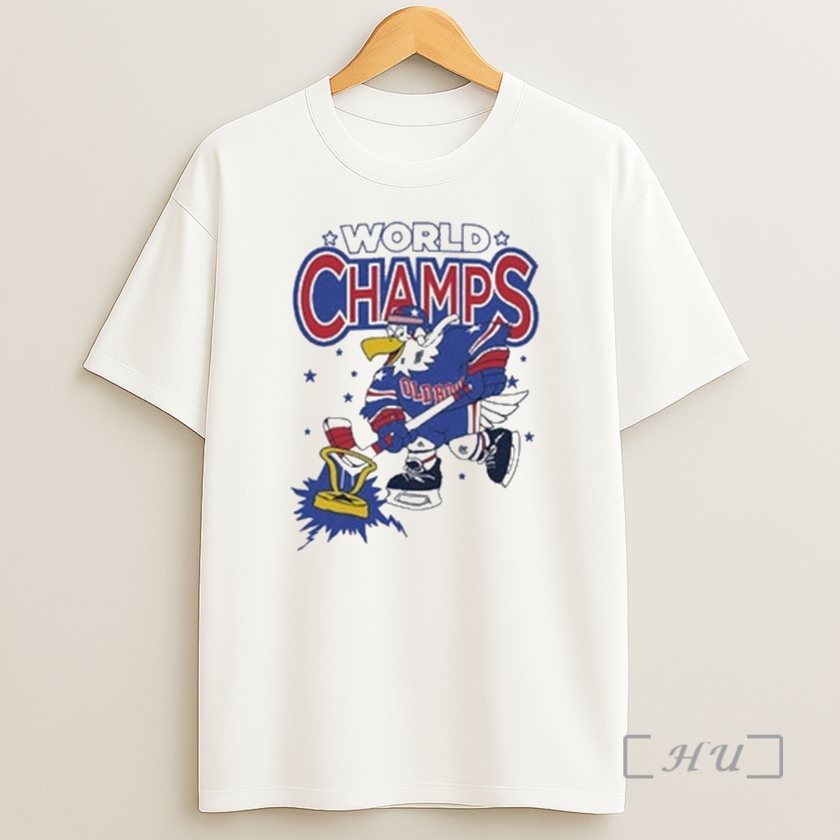 Officials World Champs Eagle Pocket Shirt Sweatshirt Tee
