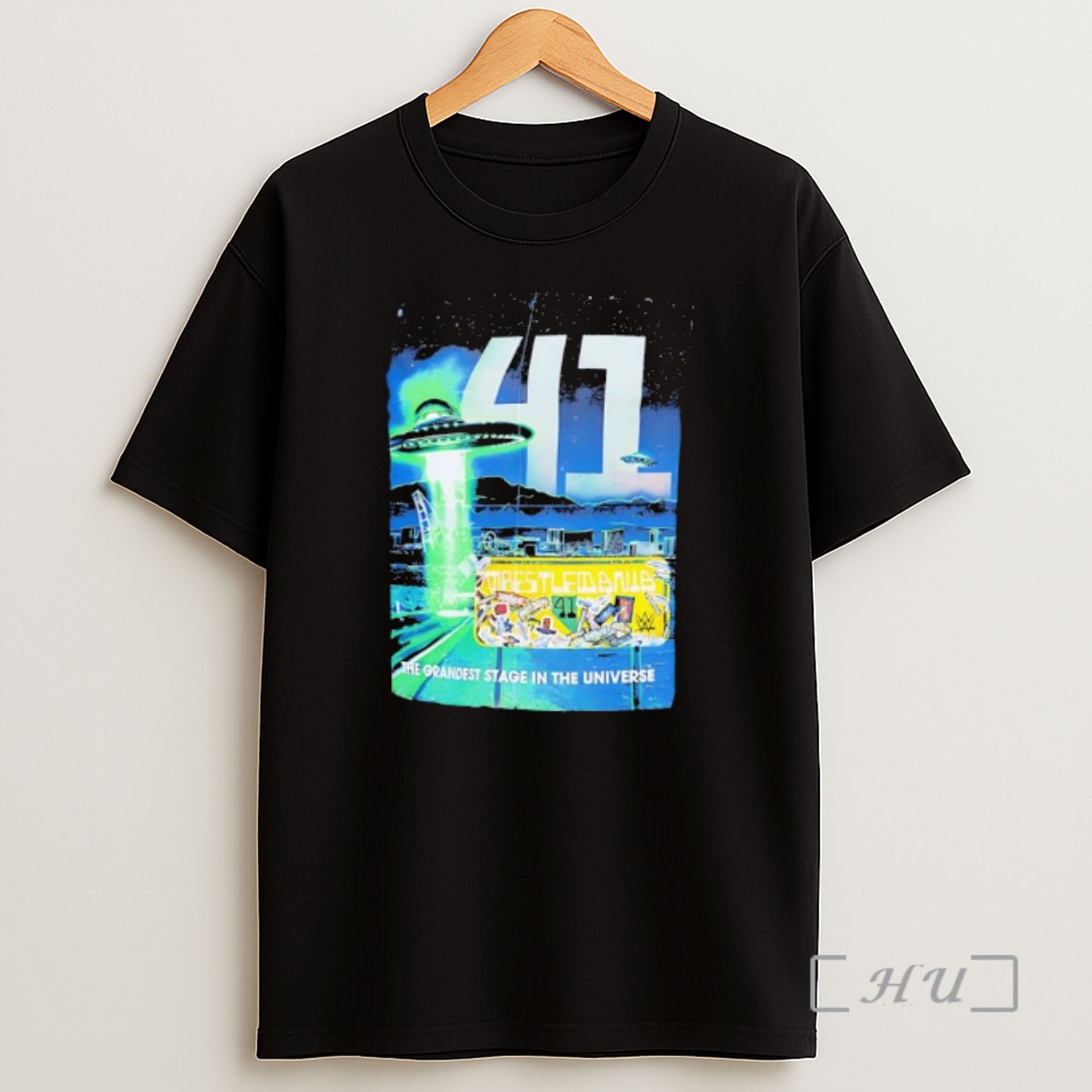 Officials Wrestlemania Area 41 The Grandest Stage In The Universe Shirt Sweatshirt Tee