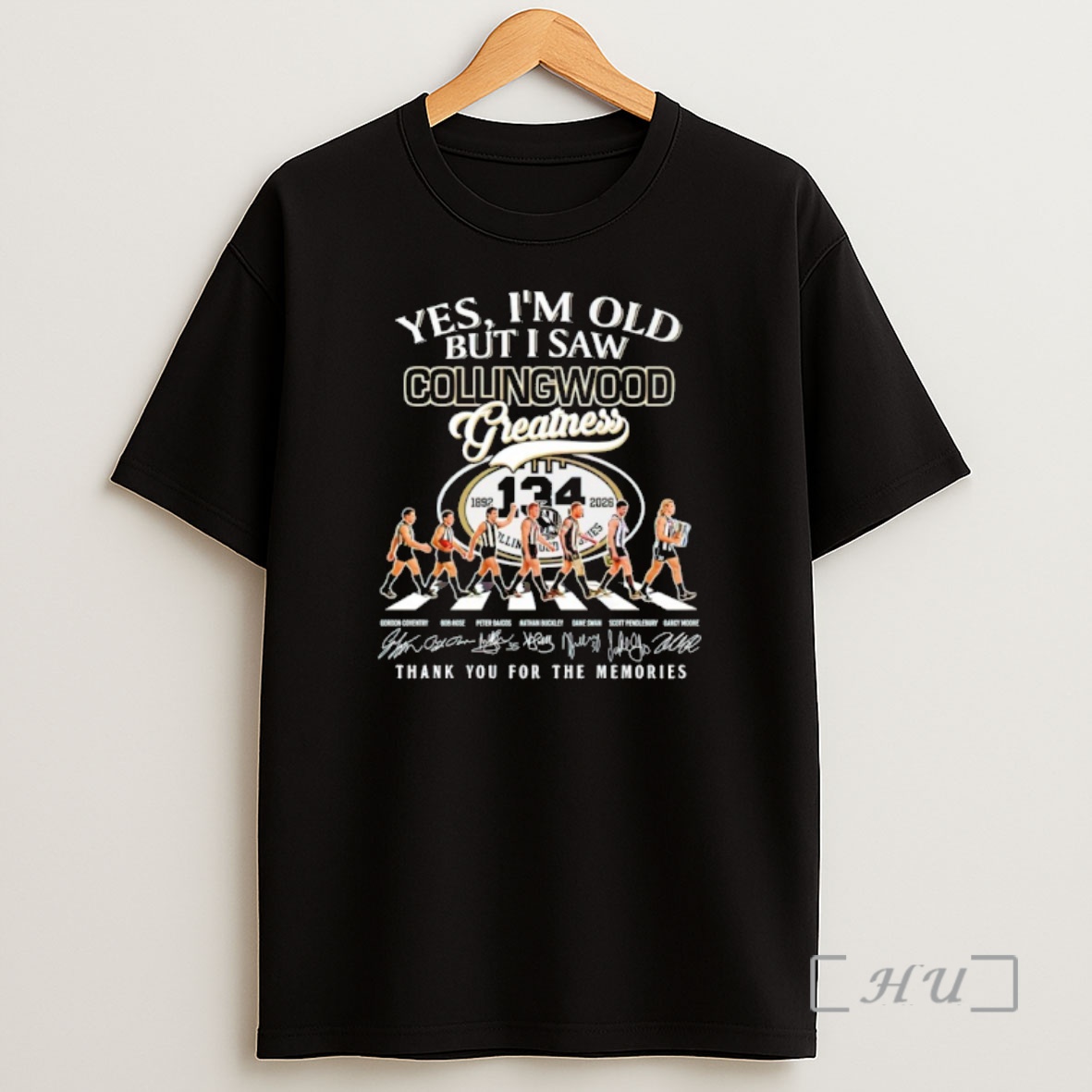 Officials Yes Im Old But I Saw Collingwood Greatness Thank You For The Memories Signature Abbey Road Shirt Sweatshirt Tee