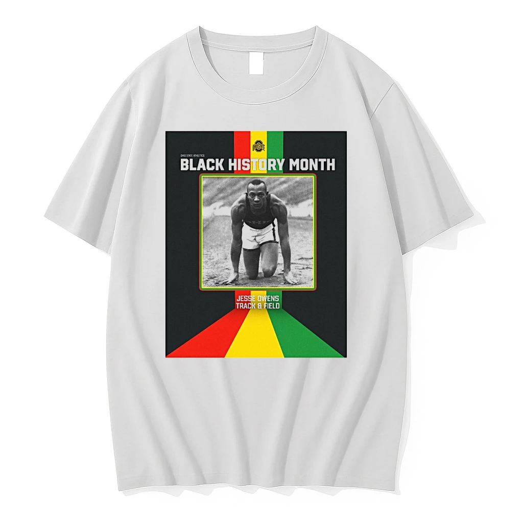Ohio State Athletics Black History Month Jesse Owens Track And Field Shirts