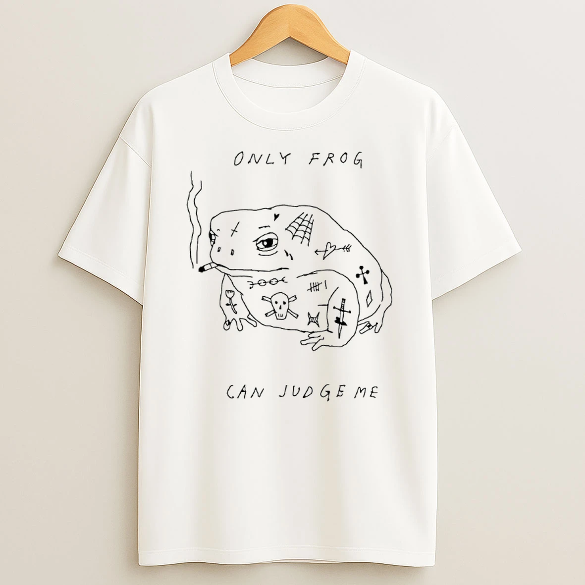 Only Frog Can Judge Me Shirts