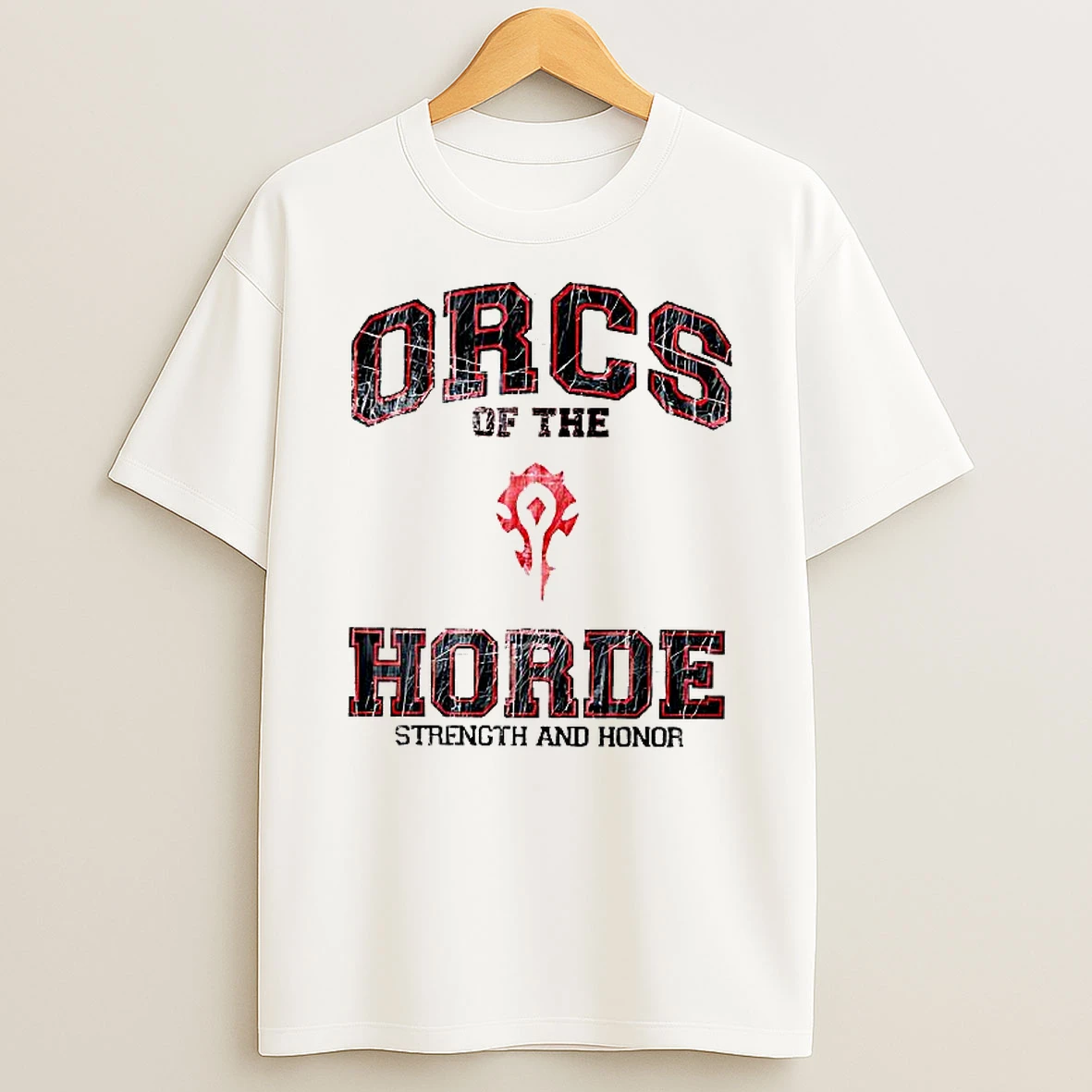 Orcs Of The Horde Strength And Honor Woman Shirts