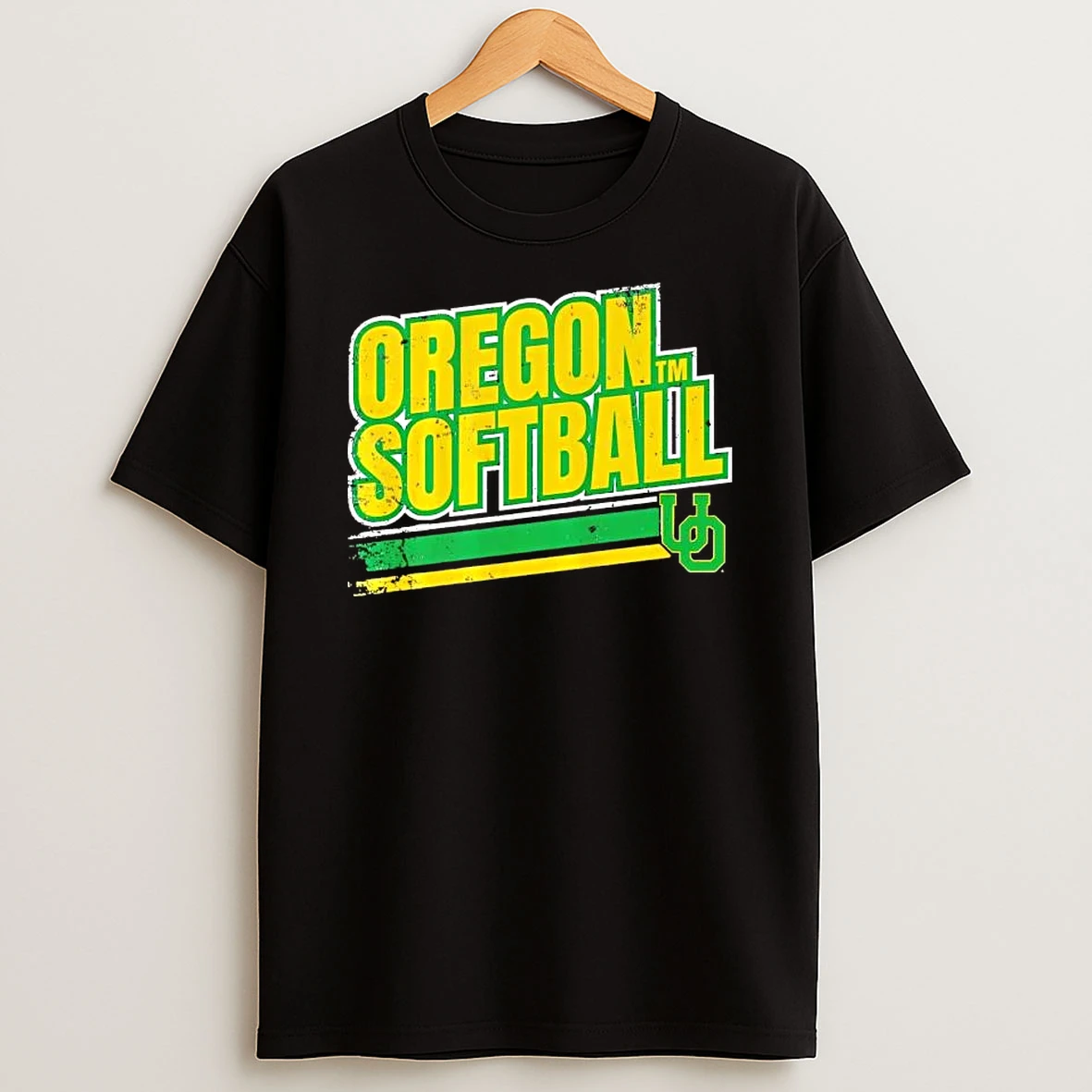 Oregon Ducks Retro Softball Shirts