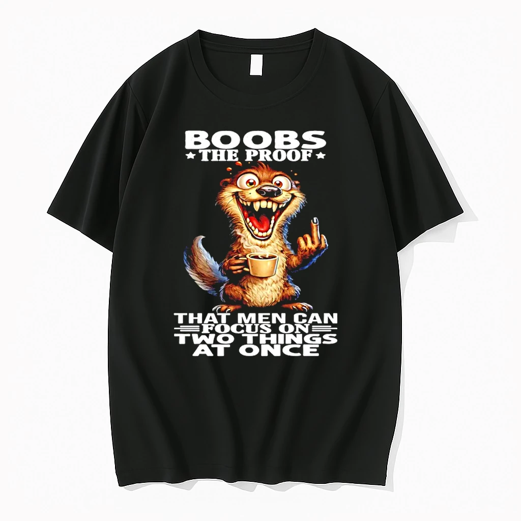 Otter Boobs The Proof That Men Can Focus On Two Things At Once Shirts