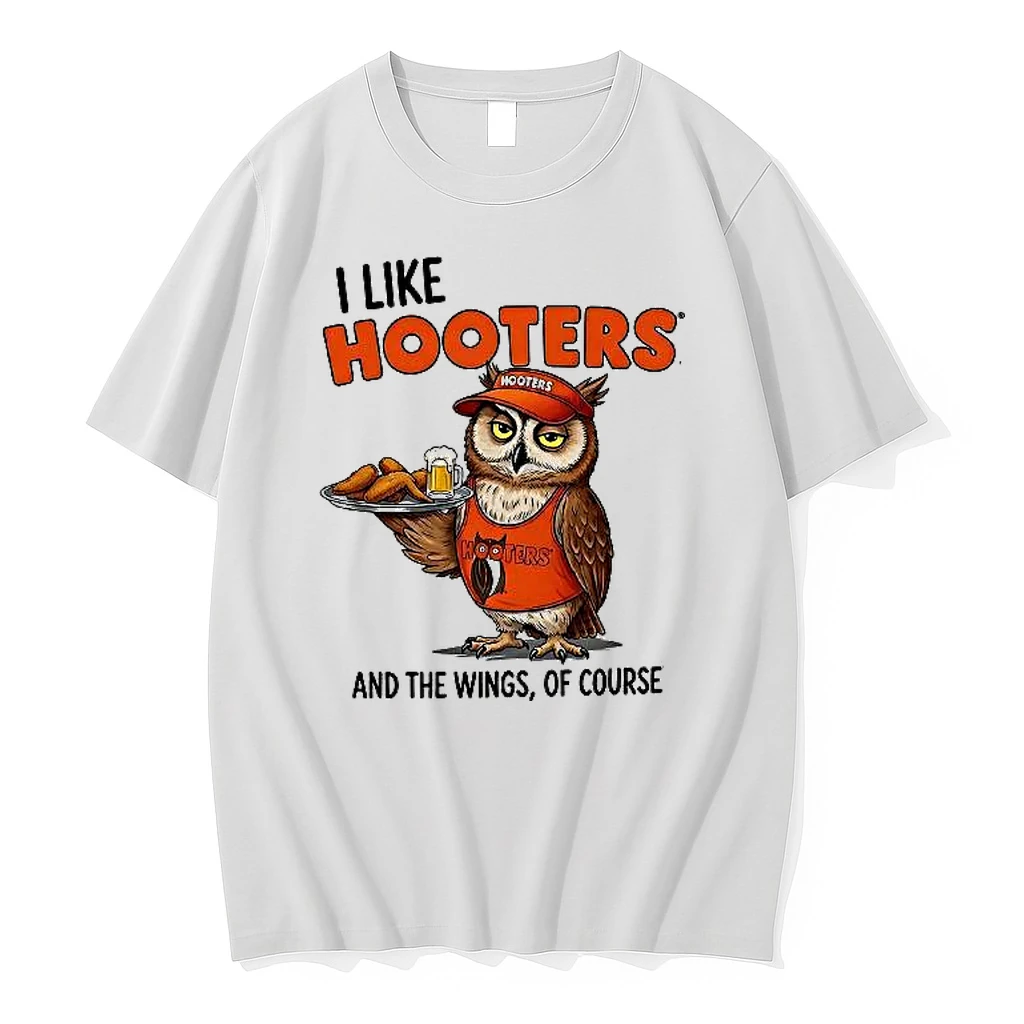 Owl I Like Hooters And The Wings Of Course Woman Shirts