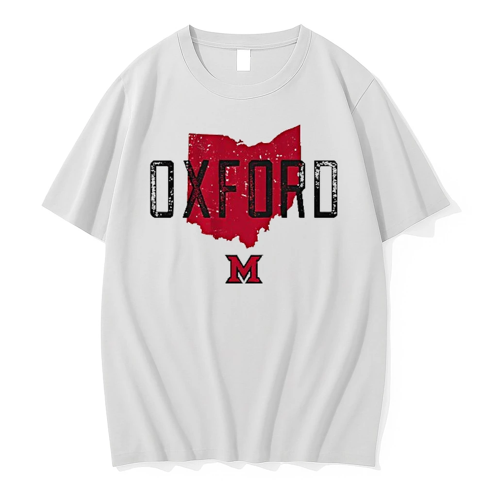 Oxford Hometown Miami Redhawks Basketball Shirts