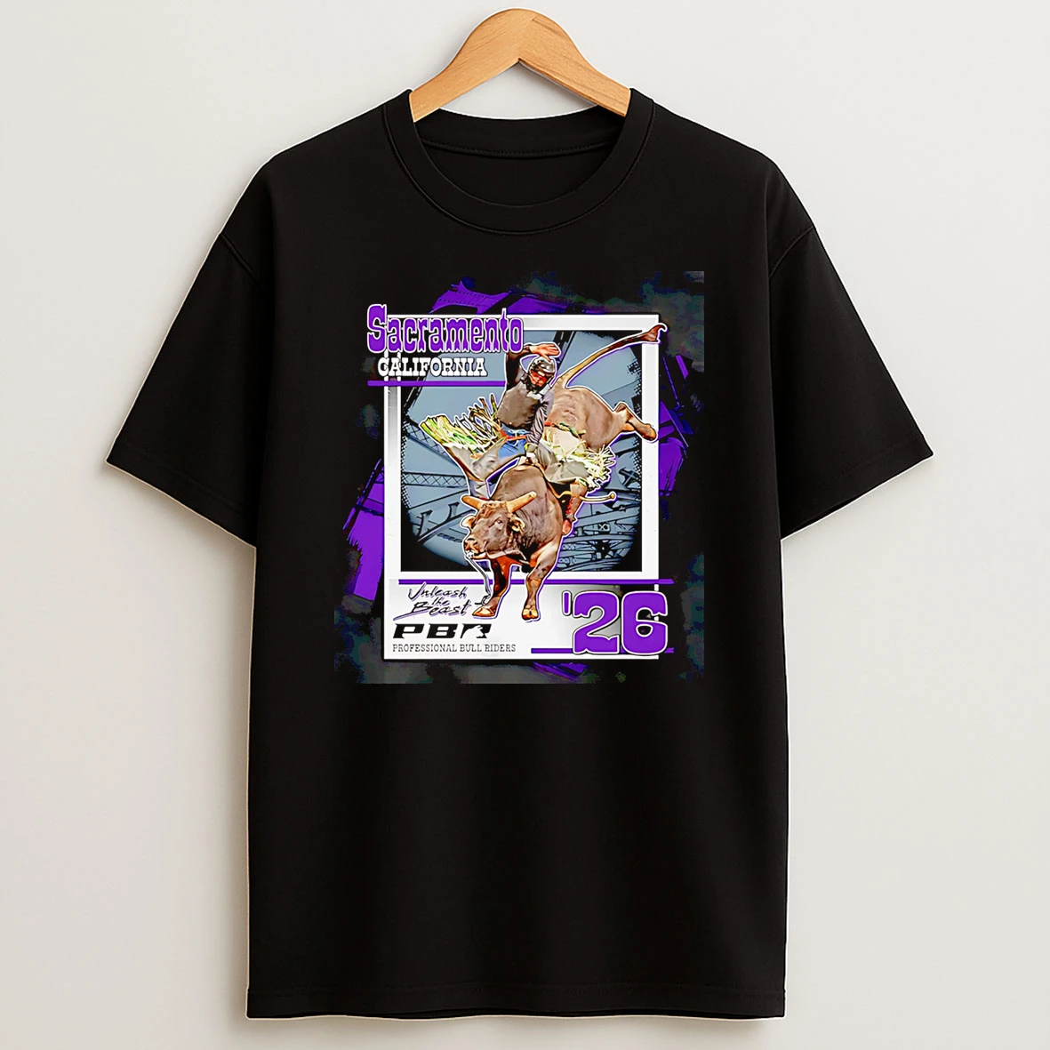 Pbr 2026 Unleash The Beast Sacramento City Shirts