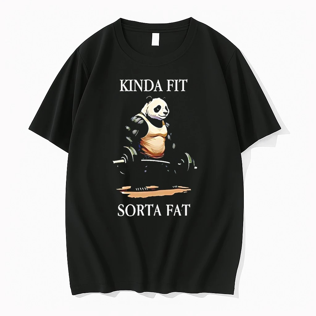 Panda Kinda Fit Sorta Fat Shirts