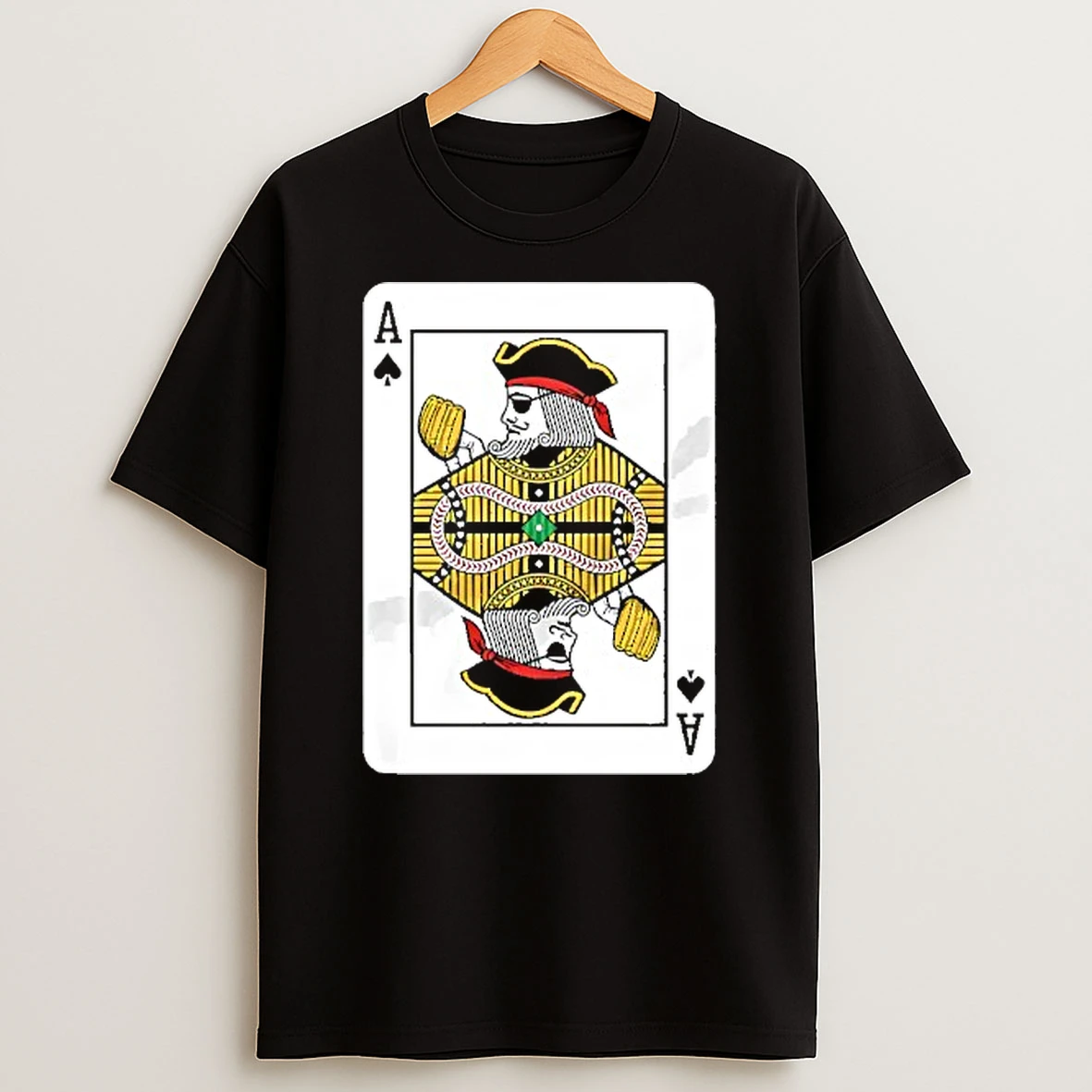 Paul Skenes The Ace Of Aces Pirate Ace Playing Card Shirts