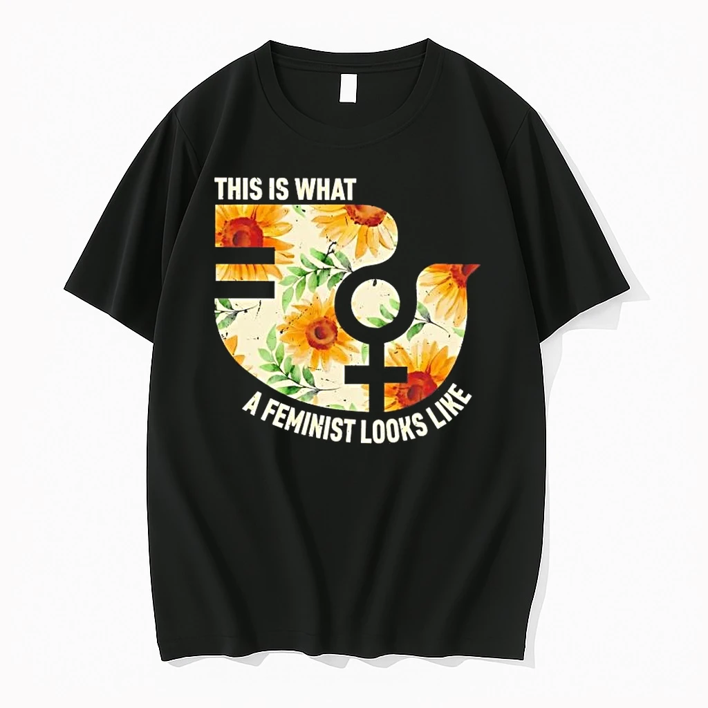 Peace This Is What A Feminist Looks Like Tee Shirts