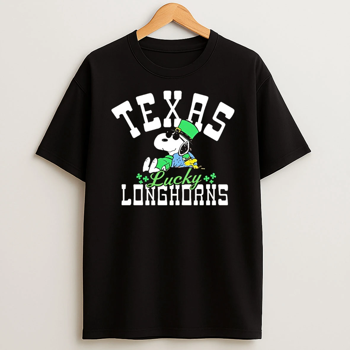Peanuts X Texas Longhorns St Patricks Day 2026 Shirts