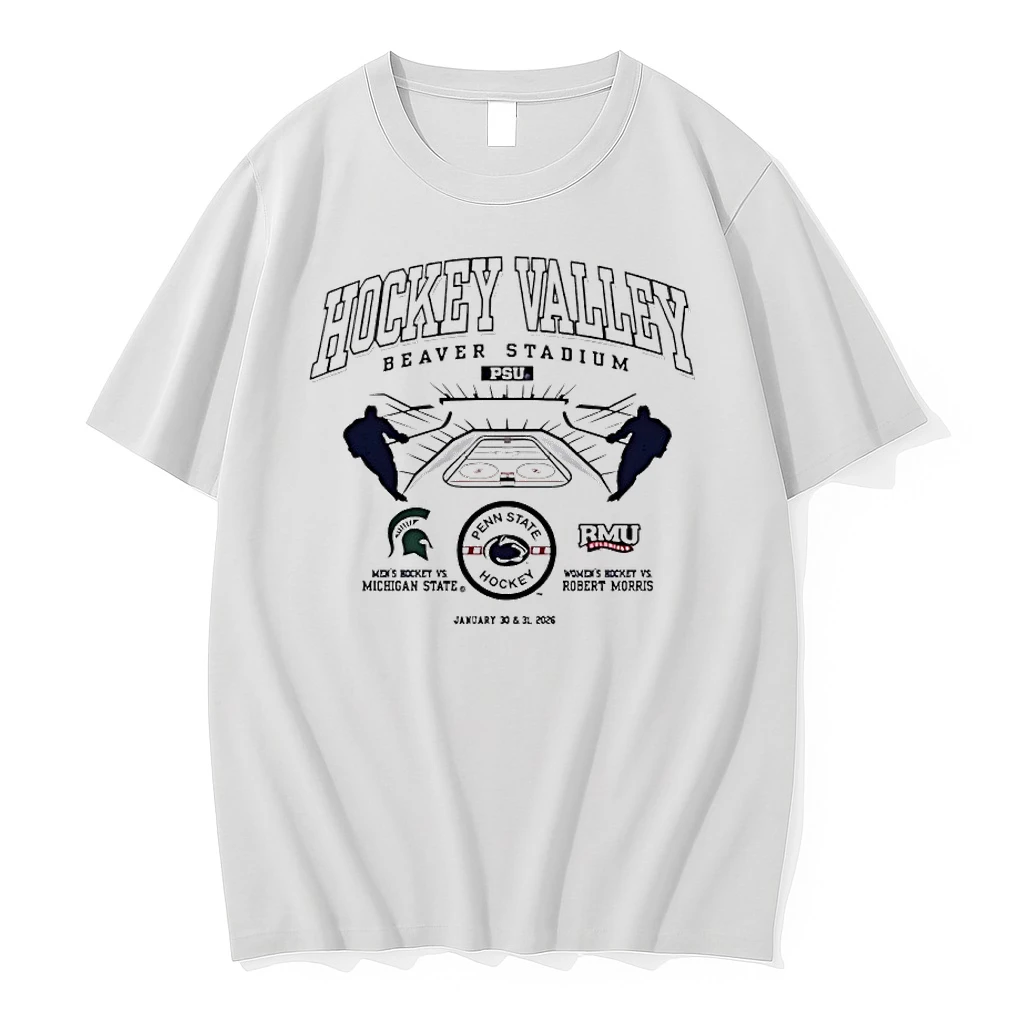 Penn State Nittany Lions 2026 Hockey Valley Vs Michigan State And Robert Morris Shirts