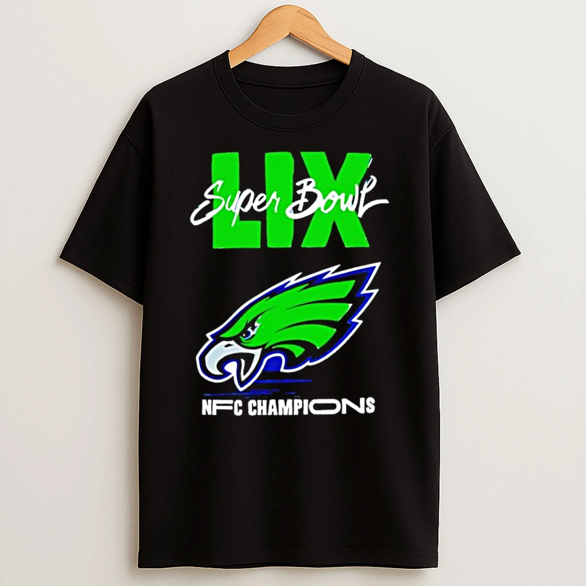 Philadelphia Eagles Super Bowl Lix Nfc Champions Shirts