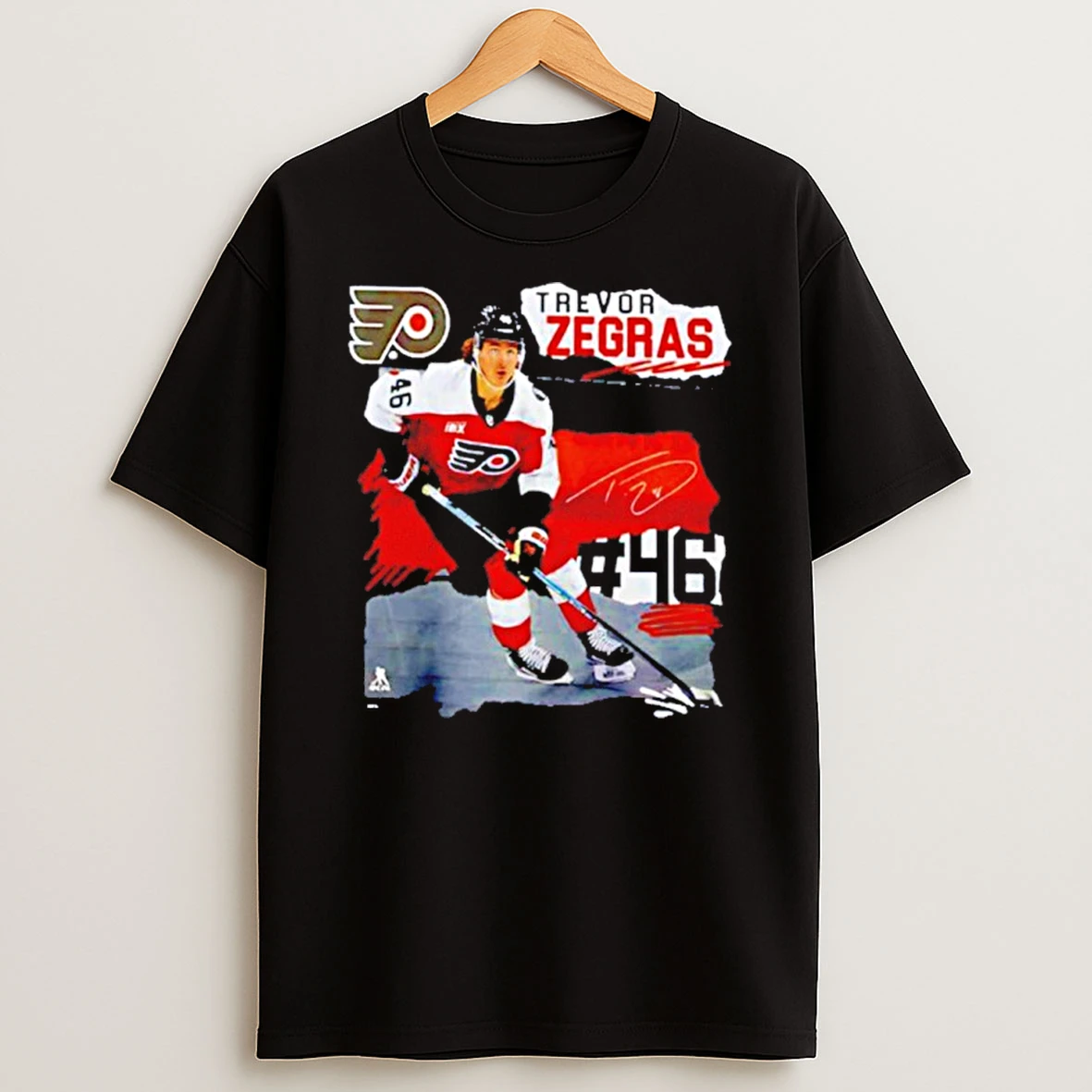 Philadelphia Flyers Trevor Zegras Fresh Ice Shirts