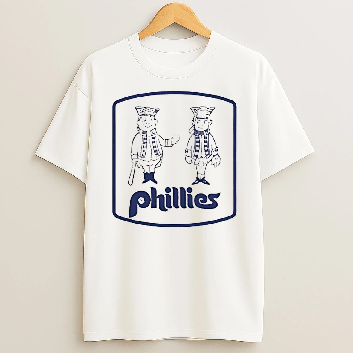 Philadelphia Phillies Retro Baseball 1976 Artwork Shirts