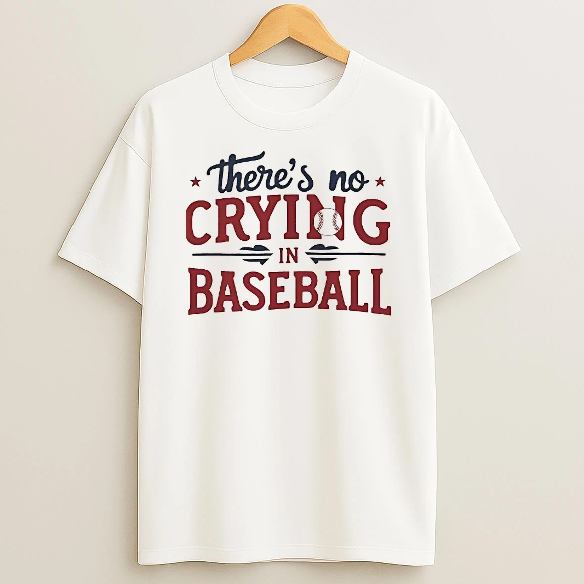 Philadelphia Phillies Theres No Crying In Baseball Shirts