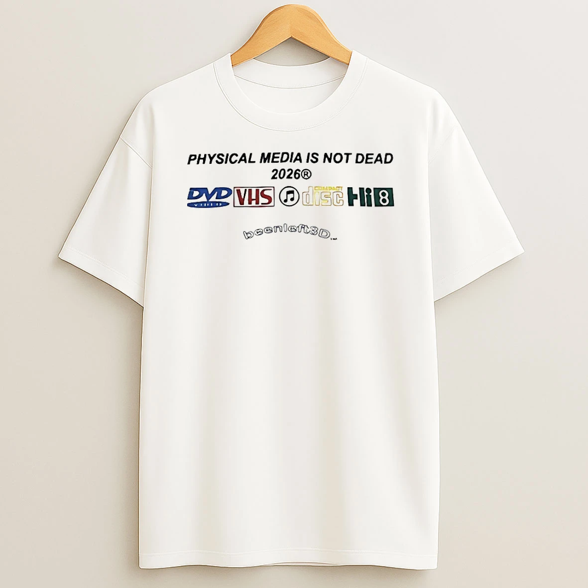 Physical Media Is Not Dead 2026 Shirts