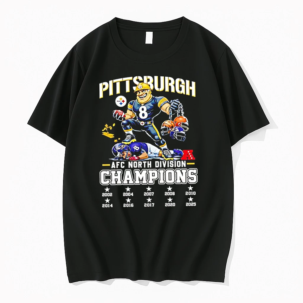 Pittsburgh Steelers Afc North Division Mascot Shirts