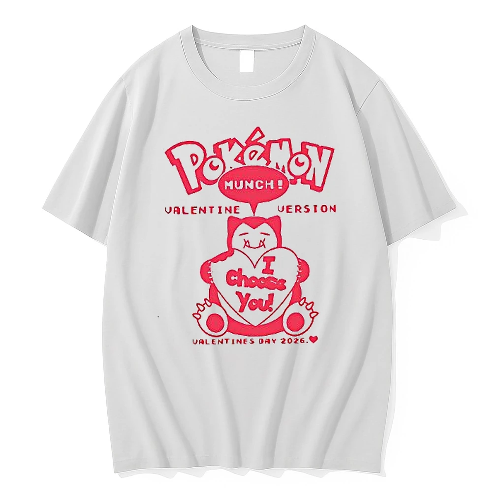 Pokemon I Choose You Valentines Day 2026 Woman Shirts